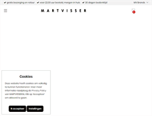 Tablet Screenshot of martvisser.nl